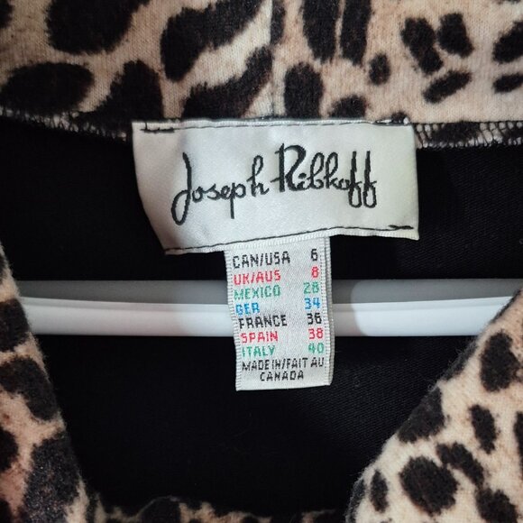 Joseph Ribkoff Leopard Sweater Dress - Picture 3 of 6